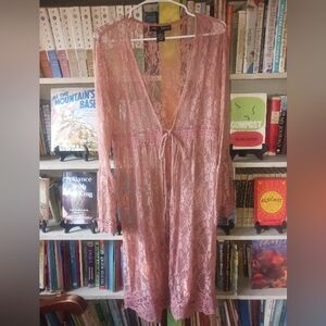 Poly & Esther Lace Cover Up size L